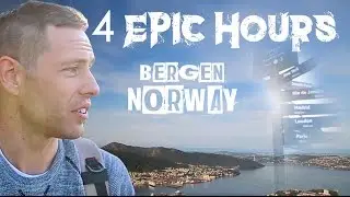 🚊4 HOURS in Bergen (Most expensive beer in my entire LIFE! 😧)