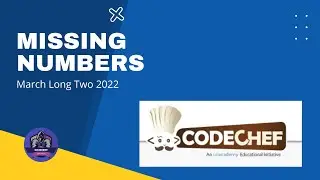 Missing Numbers Problem Code: MISS_NUM | CodeChef Solution | Python3