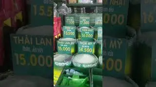 Buying Rice at the Rice Store in 🇻🇳