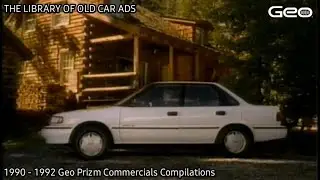 1990 - 1992 Geo Prizm Commercials Compilations (Part 1)