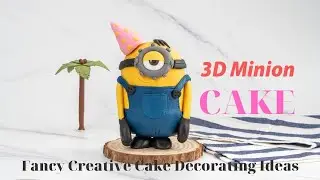 3D Minion Cake - Fancy Creative Cake Decorating Ideas