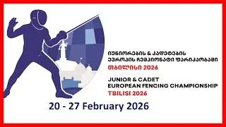 Tbilisi 2026 European Championships Day01 - Piste 8
