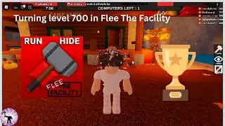 Leveling up to 700!!!  (Roblox Flee The Facility)