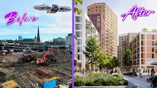 Drone Flyover Coventry City South Development - Memories Demolished