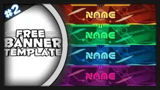 Clean YouTube banner Template | Free Download