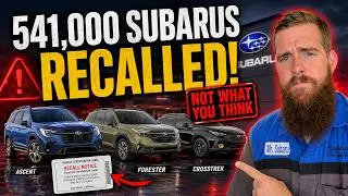Subaru’s Huge 541,000 SUV Recall Is NOT What People Think!