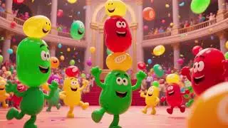 Gummy Giggle Makes a Wiggle English Nursery Rhyme Kids Songs