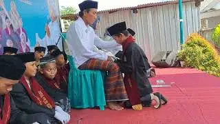 Sesi sungkeman wisuda yanbu'a An-nuur thn 2023