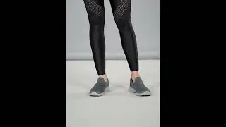 Grey Solid Walking Shoes
