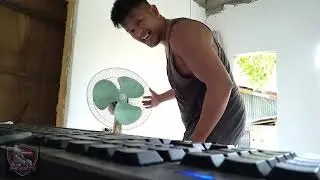 the most higtech  electricfan in the world😂