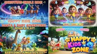 Magical Charismas| Dino Jungle| Rainy Day Jump| Bus Wheels Go🌟cartoon kids video Nursery Rhyme &Song