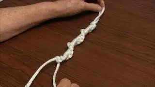 Half Hitch Knot - Spiral Knot
