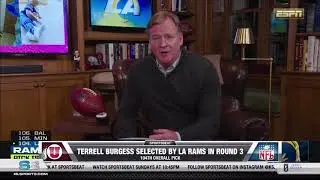 Los Angeles Rams Select Utah S Terrell Burgess In Third Round, 104th Overall Pick In 2020 NFL Draft