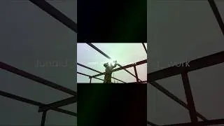 How to Create iron pipe on grid solar system mountain structure 15 KW image #iron #ongrid #how #idea