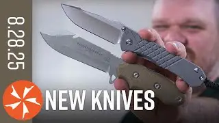 Uncompromising Strength - New Knives August 28th, 2025 at KnifeCenter