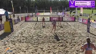 ABVT Cobram: Women's Elite Semi Final - Mears / Milutinovic v Stevens / Bettenay
