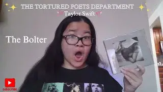 Unboxing my Taylor Swift The Tortured Poets Department collector's deluxe CD.
