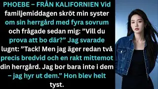 Vid familjemiddagen skröt min syster om sitt fyrarumshus – och sedan frågade hon mig…