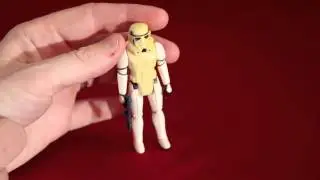 Vintage 1977 STORMTROOPER Kenner Toys Star Wars collection Action Figure Review HD