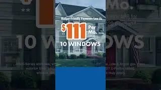 Window World Southern Maine | Fall Replacement Window Specials | 10 Windows, installed, $111/month