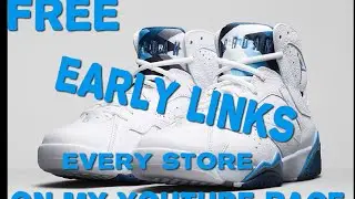 Air Jordans French blue Early Links FREE