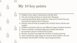 My Educational Ideology  EDU224
