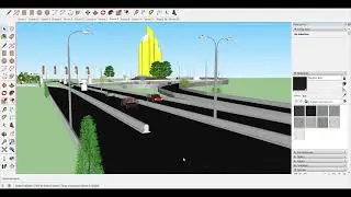 3D Ramp Interchange | Sketchup 2019