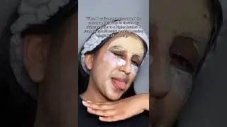 Literally obsessed with skincare face masks #trending #mask #funny #multimasking