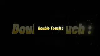 how to do double touch in touch and flick #efootball #doubletouch