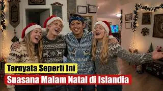 Suasana Malam Natal di Luar Negeri II Orang Indonesia di Negara Islandia #malamnatal #natal #wni
