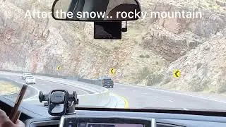 Different weather heading to Utah #utah#california#us#losangeles#moabutah#gradgift#travelvlog#howto#
