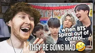 THEY'RE GOING MAD! (when BTS' lives spiral out of control - try not to laugh | Reaction)