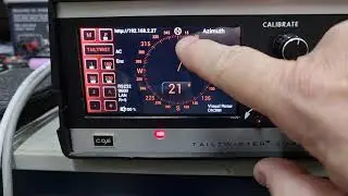 a modified CDE Tailtwister rotor controller with Visual Rotor and Android support