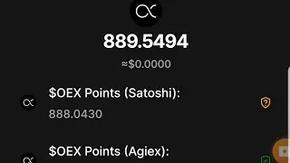 how to know your OEX wallet address is confirmed. 💯✅