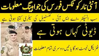 Anti norcotics force ANF selery duty and physical test information| anf force joing information
