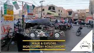 Walk & Explore - Lahore Montgomery Road - Automobile Spare Parts & Accessories Market.