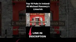 Top 10 Pubs in Ireland  - #2  Michael Flannery's Limerick #shorts #loveireland