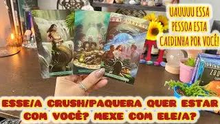 😏 ESSE/A CRUSH/PAQUERA QUER ESTAR COM VOCÊS ? MEXE COM ELE/A? Tarot gratis / leitura de tarot amor