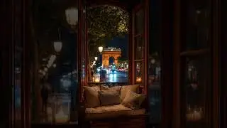 Paris Rain & Piano | Arc de Triomphe View