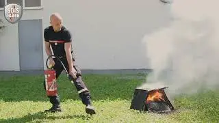 Comment utiliser un extincteur ?
