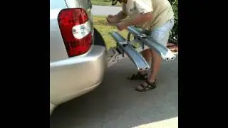 1UpUSA.com bike rack installation and bike mounting. (Under 2 minutes)