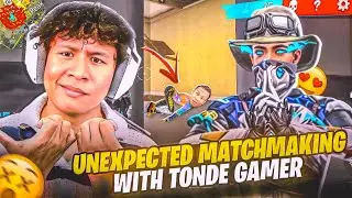 Unexpected Matchmaking with @Tonde Gamer in live ❗️Who’ll Booyah ❓