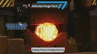Open Die Forging | 3150 Ton Hydraulic Press | Open Die Forging