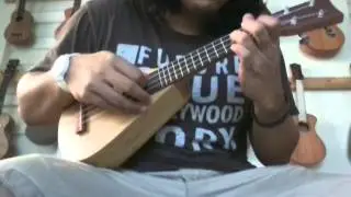 HUNI Bamboo Ukulele Soprano Soundcheck