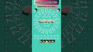 opposite number find and comment 🧠#legend #comedyshorts #youtubeshort #viratkohli #minecraft#funny