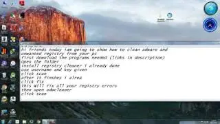 CLEAN ADWARE AND REMOVE UNWANTED REGISTRY