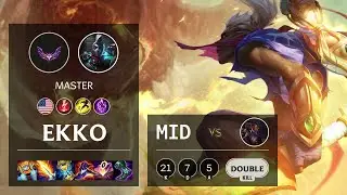 Ekko Mid vs Lucian - NA Master Patch 12.5