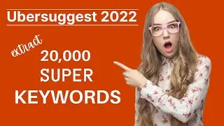 Ubersuggest Keyword Research: Spy Competitors Best Keywords|Generate Massive Profitable Keywords