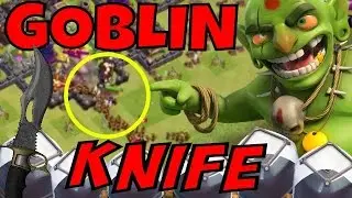 FARM FAST DARK ELIXIR with GOBLIN knife! CHEAP & POWERFUL [Clash Of Clans]