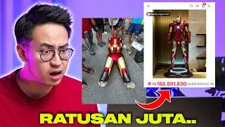 REAKSI KOLEKTOR MAINAN LIAT IRON MAN AHMAD SAHRONI DIJARAH..